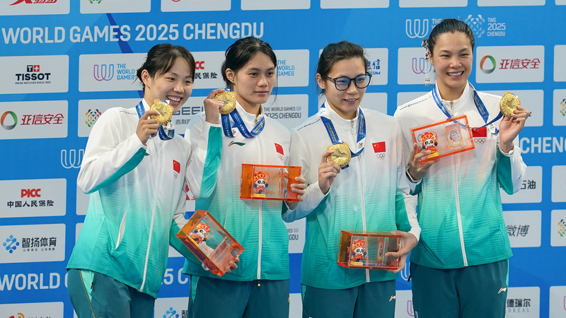 China_Smashes_Finswimming_Relay_Record_at_Chengdu_World_Games - Khabar Asia China_Smashes_Finswimming_Relay_Record_at_Chengdu_World_Games