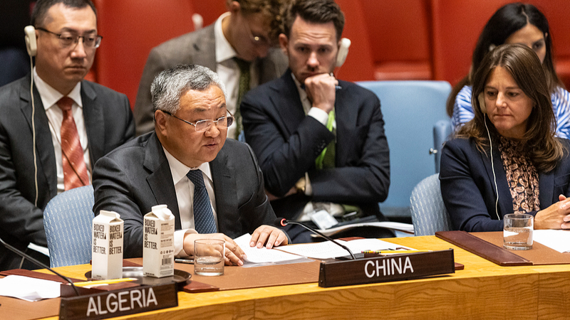 China_Urges_Vigilance_Against_Terrorism_in_Syria_at_UN_Briefing