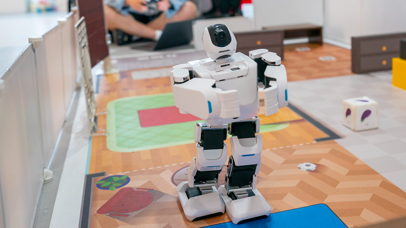 China_s_Humanoid_Robots_Showcase_Cutting_Edge_AI_in_Hefei_Finals video poster