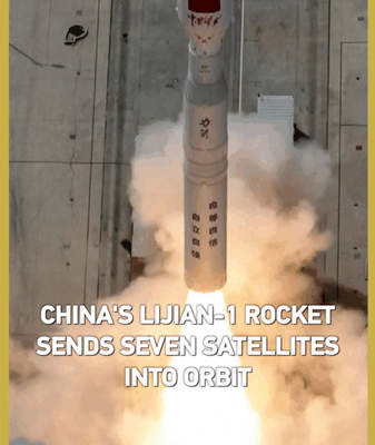 China’s Lijian-1 Rocket Successfully Deploys Seven Satellites in Latest Launch China_s_Lijian_1_Rocket_Successfully_Deploys_Seven_Satellites_in_Latest_Launch video poster