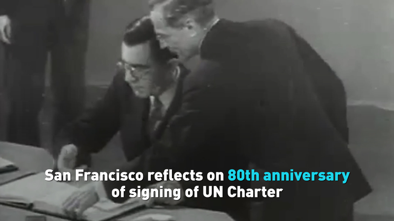 San Francisco Marks 80 Years Since UN Charter’s Historic Signing video poster