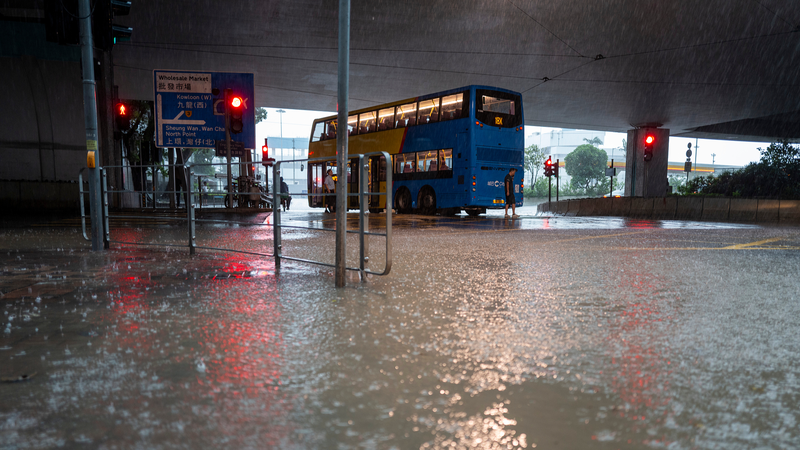 Hong Kong Skyline Emerges After Typhoon Podul Downgrades Rainstorm Alert Hong_Kong_Skyline_Emerges_After_Typhoon_Podul_Downgrades_Rainstorm_Alert video poster