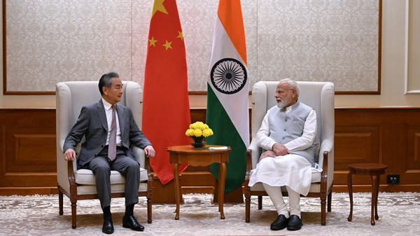 Modi, Wang Yi Discuss China-India Ties, Stress Cooperation Over Rivalry Modi__Wang_Yi_Discuss_China_India_Ties__Stress_Cooperation_Over_Rivalry