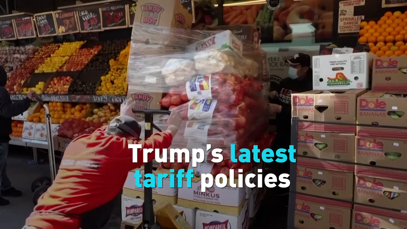 Trump’s New Tariff Shakeup Sparks Global Trade Uncertainty video poster