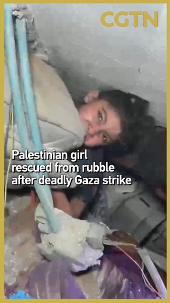 Palestinian Girl Rescued From Gaza Rubble After Deadly Strike Palestinian_Girl_Rescued_From_Gaza_Rubble_After_Deadly_Strike video poster