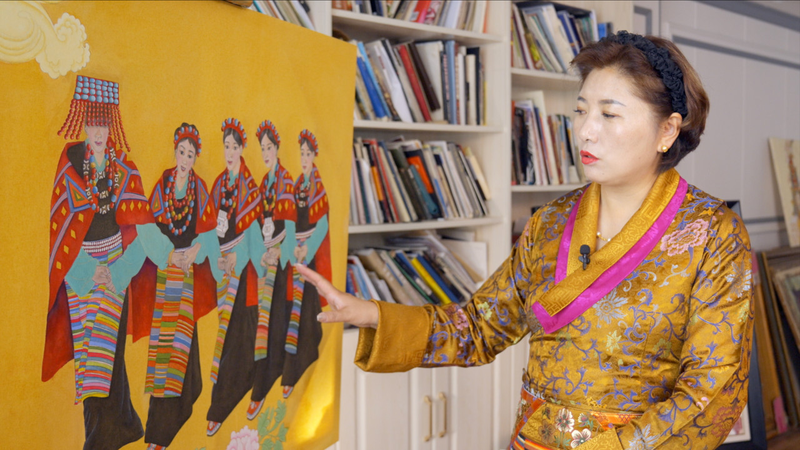 Tibetan_Artist_Sonam_Pema_Revives_Traditional_Cloth_Painting video poster