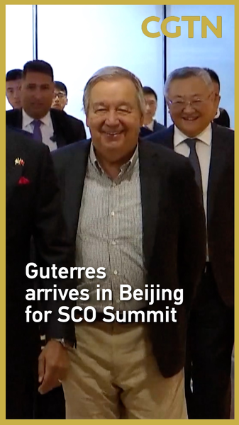 UN_Chief_Attends_SCO_Summit_in_Tianjin__Stresses_Global_Cooperation video poster