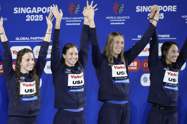 USA Shatters World Record at World Aquatics Championships; China Secures 14 Medals USA_Shatters_World_Record_at_World_Aquatics_Championships__China_Secures_14_Medals