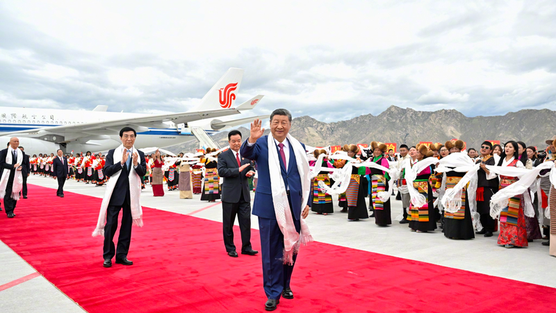 Xi_Jinping_Visits_Lhasa_for_Xizang_s_60th_Anniversary_Celebrations - Khabar Asia Xi_Jinping_Visits_Lhasa_for_Xizang_s_60th_Anniversary_Celebrations