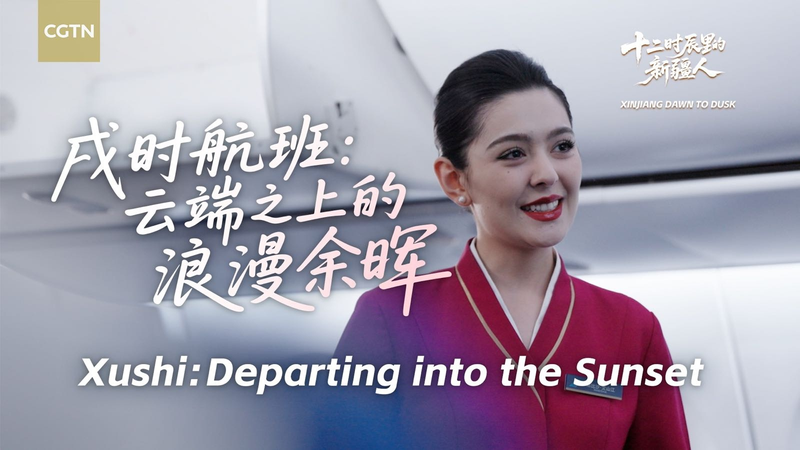 Xinjiang’s Skies: A Flight Attendant’s Journey from Dawn to Dusk Xinjiang’s Skies: A Flight Attendant’s Journey from Dawn to Dusk video poster