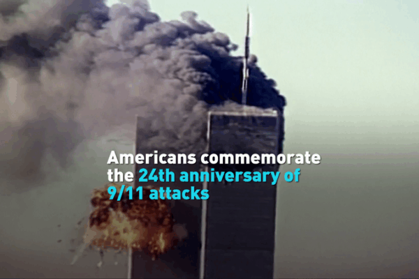 Americans Reflect on 24th Anniversary of 9/11 Attacks Americans_Reflect_on_24th_Anniversary_of_9_11_Attacks video poster