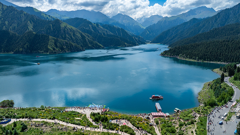 Discover Tianchi Lake: Xinjiang’s Alpine Jewel Awaits Explorers Discover Tianchi Lake: Xinjiang’s Alpine Jewel Awaits Explorers video poster