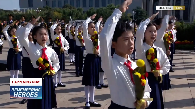 Children_Honor_Heroes_at_Beijing_s_Martyrs__Day_Ceremony_poster - Khabar Asia Children_Honor_Heroes_at_Beijing_s_Martyrs__Day_Ceremony video poster