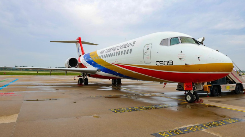 China_s_C909_Medical_Rescue_Aircraft_Takes_Flight_in_Zhengzhou - Khabar Asia China_s_C909_Medical_Rescue_Aircraft_Takes_Flight_in_Zhengzhou