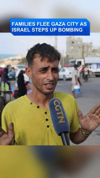 Families_Flee_Gaza_City_as_Israeli_Airstrikes_Intensify_poster - Khabar Asia Families_Flee_Gaza_City_as_Israeli_Airstrikes_Intensify video poster
