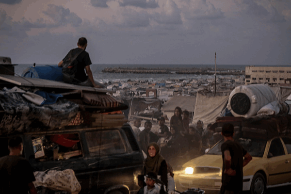 Israeli Strike Hits Gaza High-Rise Amid Escalating Humanitarian Crisis Israeli_Strike_Hits_Gaza_High_Rise_Amid_Escalating_Humanitarian_Crisis