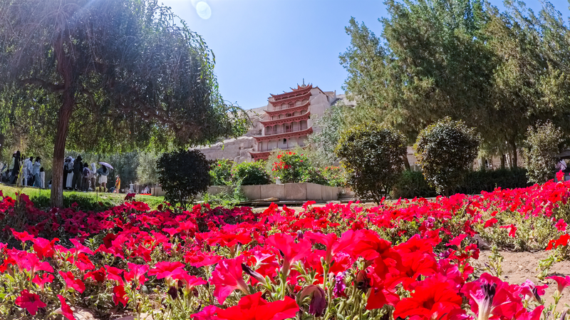 Mogao_Grottoes_Shine_as_Autumn_Draws_Global_Visitors_to_Dunhuang - Khabar Asia Mogao_Grottoes_Shine_as_Autumn_Draws_Global_Visitors_to_Dunhuang
