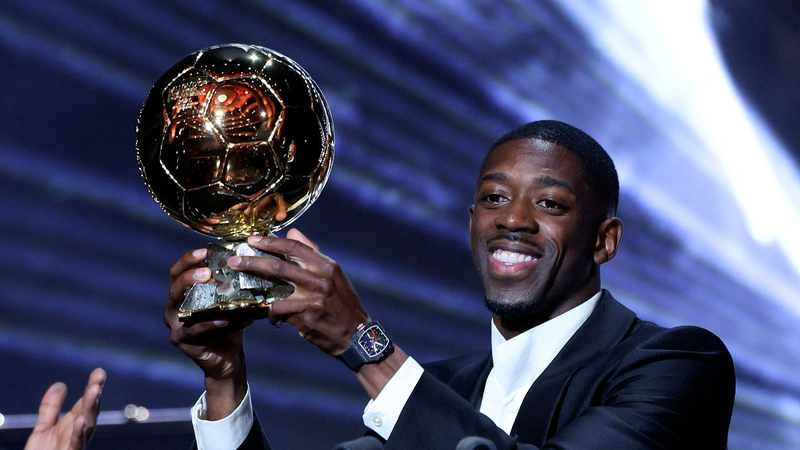 Dembele Clinches Ballon d’Or, Edges Barcelona’s Yamal in Historic Win Dembele Clinches Ballon d’Or, Edges Barcelona’s Yamal in Historic Win