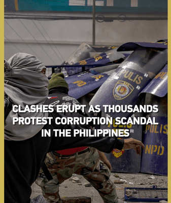 Philippines Protests Erupt Over Corruption Scandal, Clashes Reported Philippines_Protests_Erupt_Over_Corruption_Scandal__Clashes_Reported video poster