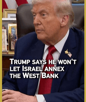 Trump Vows to Block Israeli Annexation of West Bank Trump_Vows_to_Block_Israeli_Annexation_of_West_Bank video poster