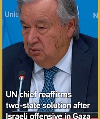 UN Chief Guterres: Two-State Solution Key to Mideast Peace UN_Chief_Guterres__Two_State_Solution_Key_to_Mideast_Peace video poster