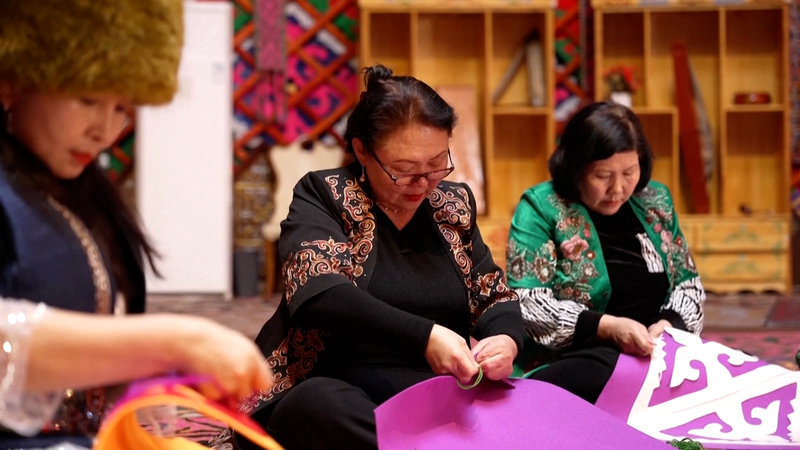 Xinjiang Craftswoman Champions Traditional Yurt Heritage Xinjiang_Craftswoman_Champions_Traditional_Yurt_Heritage video poster
