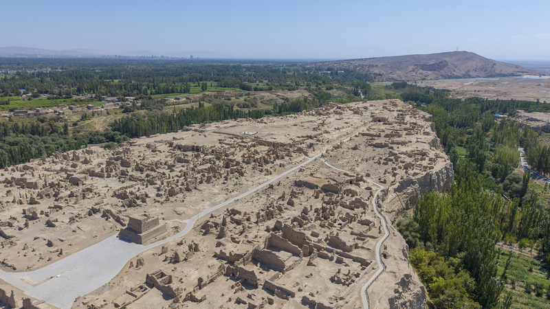 Xinjiang_s_Ancient_Palette__Jiaohe_Ruins_Reveal_Silk_Road_Secrets - Khabar Asia Xinjiang_s_Ancient_Palette__Jiaohe_Ruins_Reveal_Silk_Road_Secrets