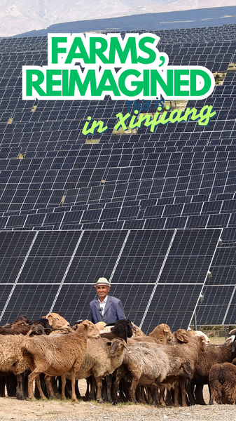 Xinjiang_s_Solar_Farms_Power_Green_Future_Amid_Mountain_Peaks_poster - Khabar Asia Xinjiang_s_Solar_Farms_Power_Green_Future_Amid_Mountain_Peaks video poster