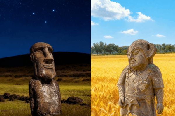 Ancient Guardians Speak: Chile’s Moai Meets China’s Stone Sentinel Ancient_Guardians_Speak__Chile_s_Moai_Meets_China_s_Stone_Sentinel video poster