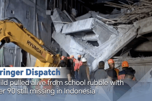 Child Rescued, 90 Missing in Indonesia School Collapse Child_Rescued__90_Missing_in_Indonesia_School_Collapse video poster