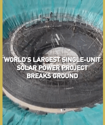 China_Breaks_Ground_on_World_s_Largest_Single_Unit_Solar_Power_Plant video poster