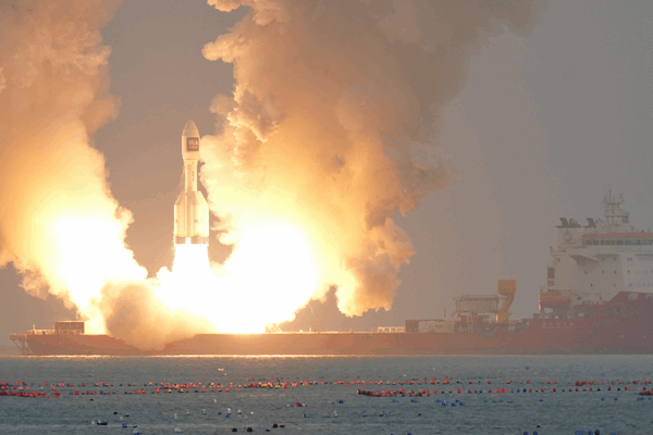 China’s Gravity-1 Rocket Successfully Launches in Second Sea Mission China_s_Gravity_1_Rocket_Successfully_Launches_in_Second_Sea_Mission