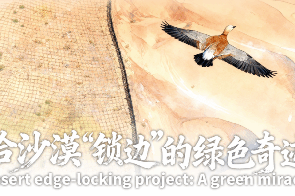 China’s Green Barrier Halts Desert Expansion in Ningxia China_s_Green_Barrier_Halts_Desert_Expansion_in_Ningxia