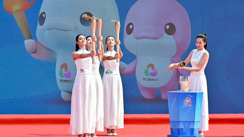 China’s National Games Flame Lit in Historic Guangzhou Ceremony China_s_National_Games_Flame_Lit_in_Historic_Guangzhou_Ceremony