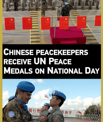 Chinese Peacekeepers Honored with UN Medals on National Day Chinese_Peacekeepers_Honored_with_UN_Medals_on_National_Day video poster