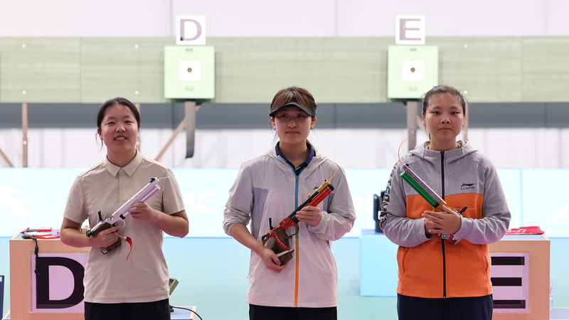 Guangxi_s_Tang_Xiao_Clinches_Gold_in_Thrilling_10m_Air_Pistol_Final_at_China_s_National_Games