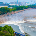 Qiantang River Tidal Bore Peaks: Nature’s Spectacle Draws Global Attention video poster