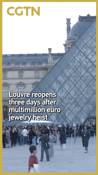 Louvre_Reopens_After__100M_Jewelry_Heist__Boosts_Security_poster - Khabar Asia Louvre_Reopens_After__100M_Jewelry_Heist__Boosts_Security video poster