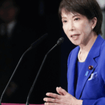MHQKJVS3XJJQIVU80OVC - Khabar Asia Japan’s Ruling Party Elects Sanae Takaichi, Reviving Abenomics Focus