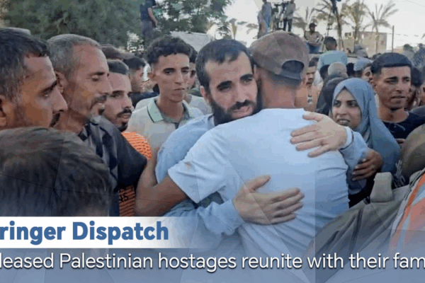 Palestinian Hostages Reunite with Families Amid Ceasefire Deal Palestinian_Hostages_Reunite_with_Families_Amid_Ceasefire_Deal video poster