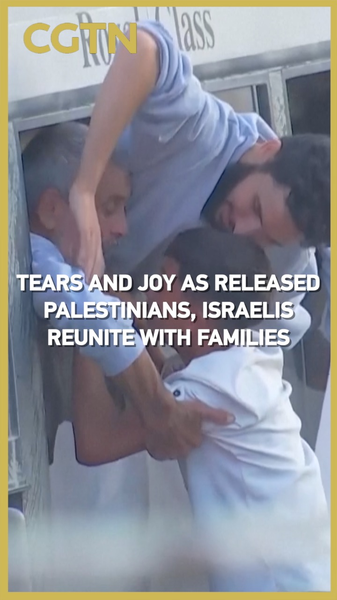 Palestinian Prisoners, Israeli Hostages Reunite After Ceasefire Deal Palestinian_Prisoners__Israeli_Hostages_Reunite_After_Ceasefire_Deal video poster