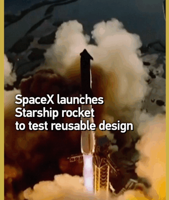 SpaceX Tests Reusable Starship in Milestone Launch SpaceX_Tests_Reusable_Starship_in_Milestone_Launch video poster