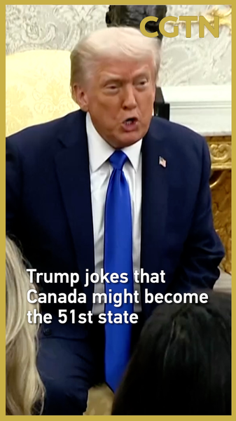 Trump Jokes About Canada as ’51st U.S. State’ in Meeting Trump_Jokes_About_Canada_as__51st_U_S__State__in_Meeting video poster