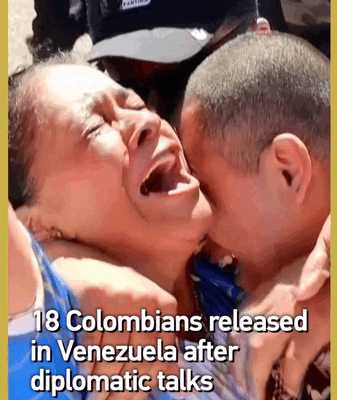 Venezuela Releases 18 Colombians Following Diplomatic Negotiations Venezuela_Releases_18_Colombians_Following_Diplomatic_Negotiations video poster