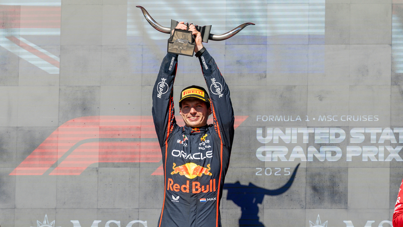 Verstappen Dominates US GP, Closes F1 Title Gap Verstappen_Dominates_US_GP__Closes_F1_Title_Gap