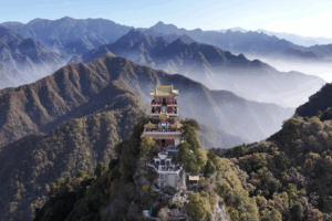 Autumn_Splendor__Xi_an_s_South_Wutai_Mountain_Blends_Nature_and_History video poster