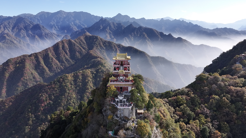 Autumn_Splendor__Xi_an_s_South_Wutai_Mountain_Blends_Nature_and_History video poster