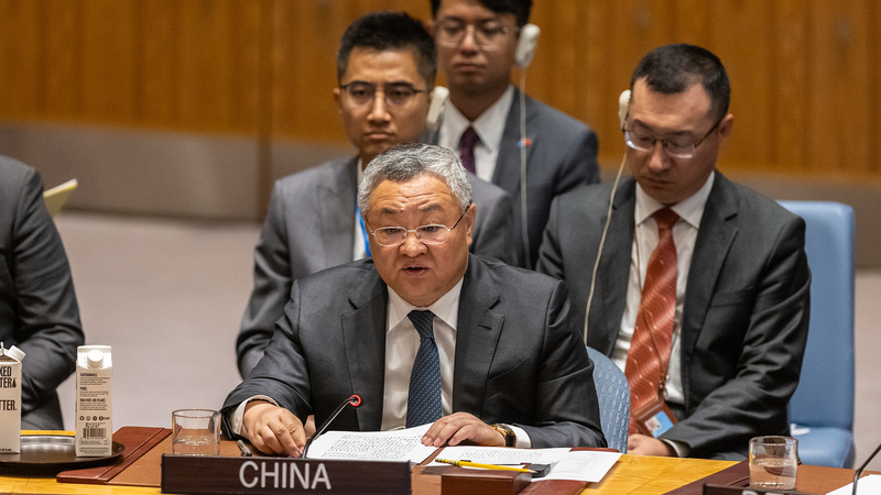 China_Urges_Lasting_Gaza_Ceasefire__Stresses_Two_State_Solution