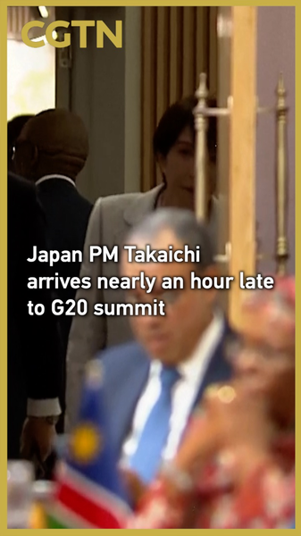 Japan_PM_Takaichi_s_Late_G20_Arrival_Sparks_Social_Media_Debate video poster