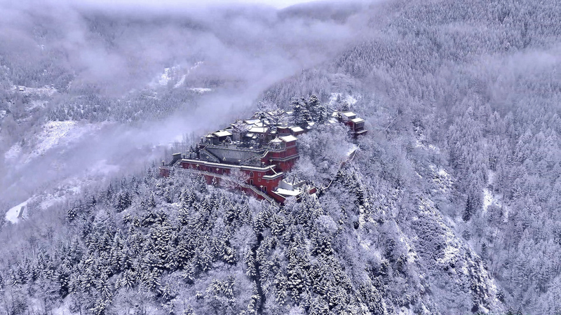 Mount_Wutai_s_First_Winter_Snowfall_Transforms_Landscape_into_Serene_Wonderland_poster - Khabar Asia Mount_Wutai_s_First_Winter_Snowfall_Transforms_Landscape_into_Serene_Wonderland video poster